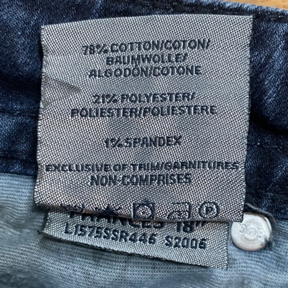 EUC Silver Frances 18” Bootcut Jeans Size 25/33 - Picture 10 of 10